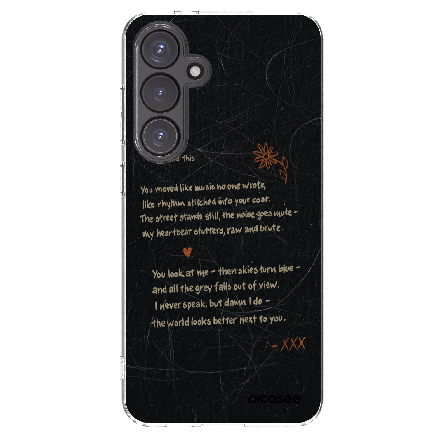 Picasee silikonska prozirna maskica za Samsung Galaxy S24 FE S721B - POET