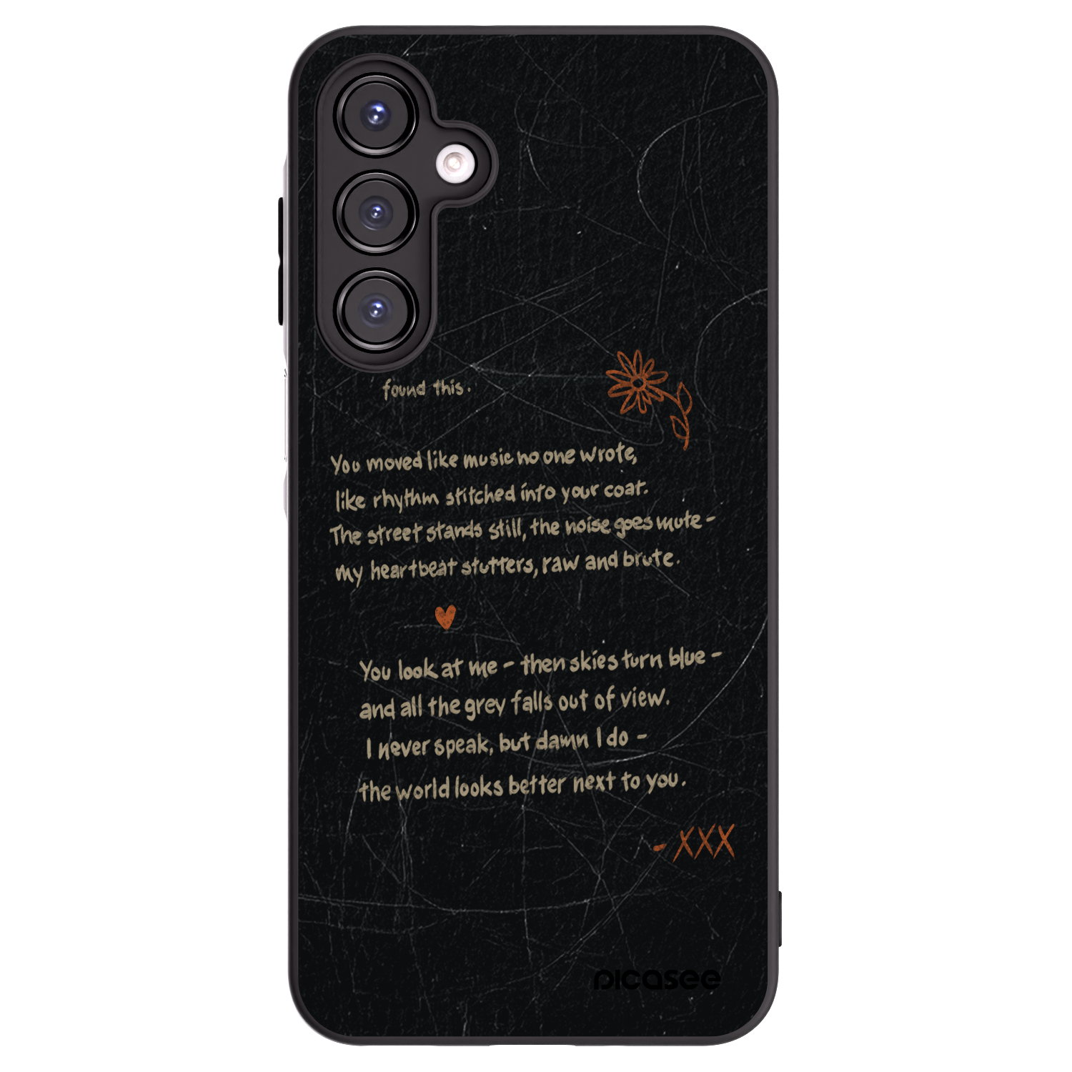 Picasee crna silikonska maskica za Samsung Galaxy A16 5G - POET