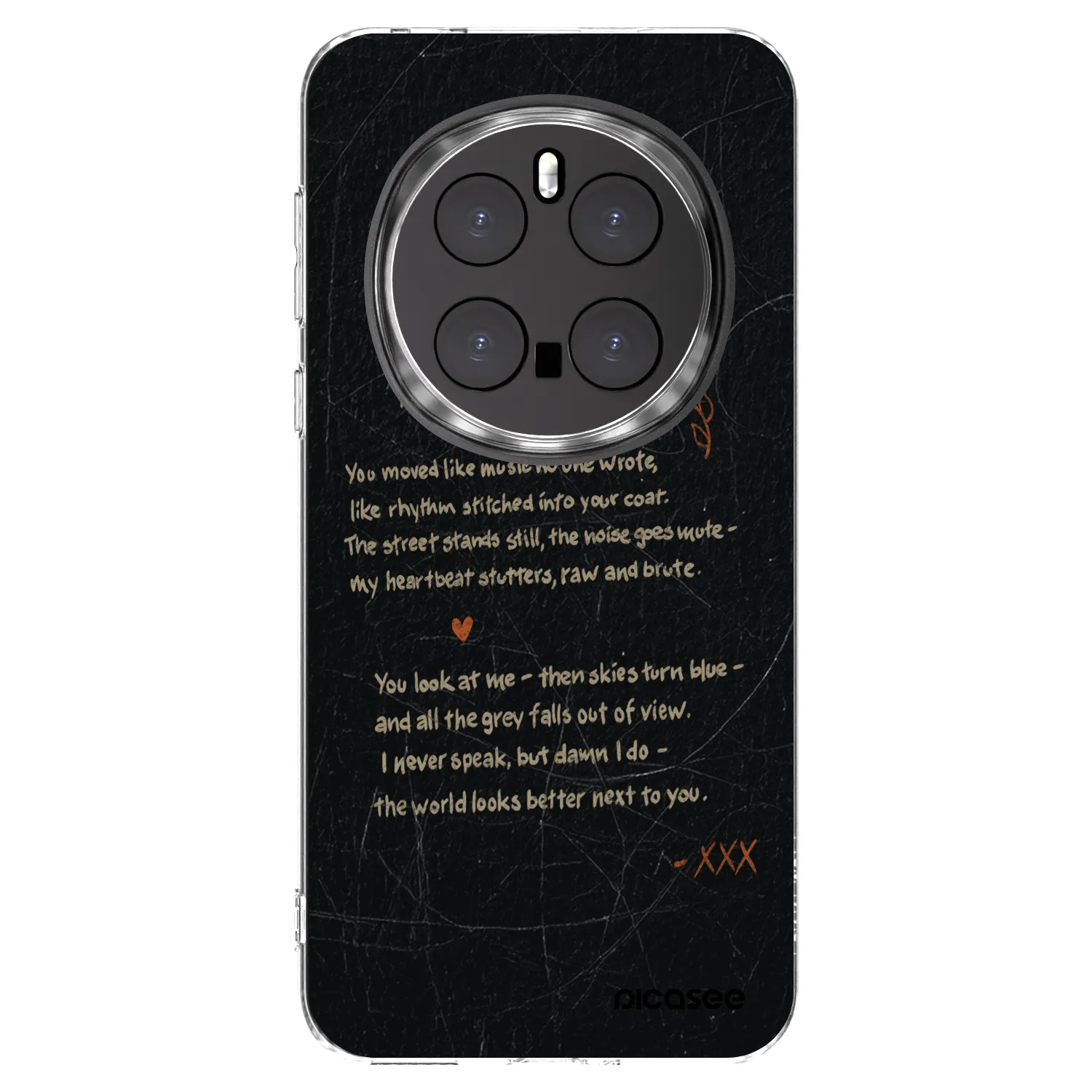 Picasee silikonska prozirna maskica za Honor Magic7 Pro 5G - POET