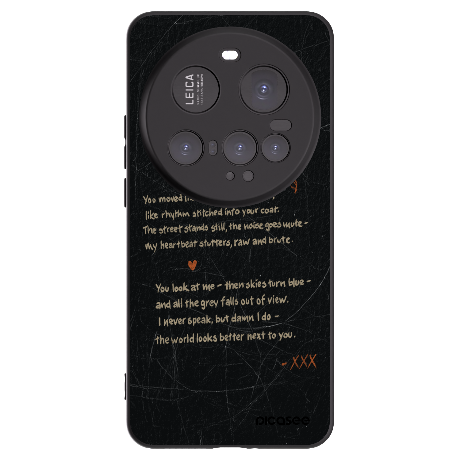 Picasee crna silikonska maskica za Xiaomi 15 Ultra - POET