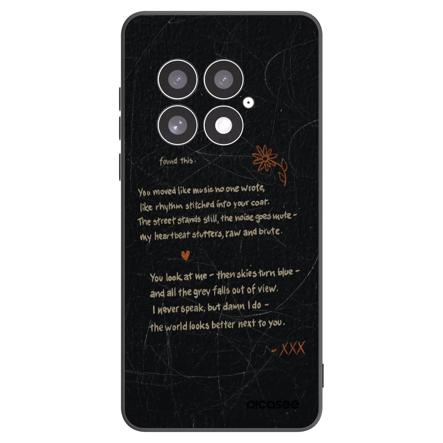 Picasee crna silikonska maskica za OnePlus 13 5G - POET