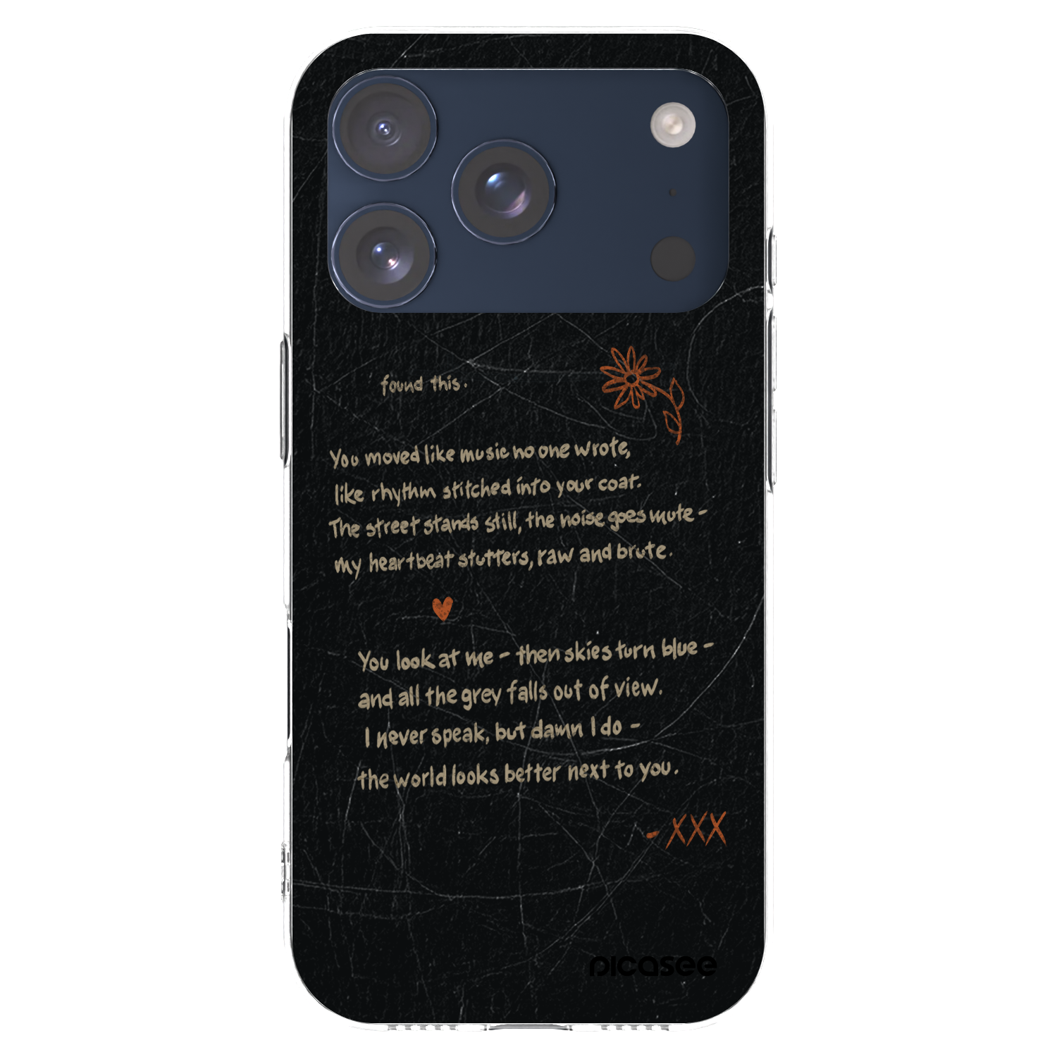 Picasee silikonska prozirna maskica za Apple iPhone 17 Pro - POET