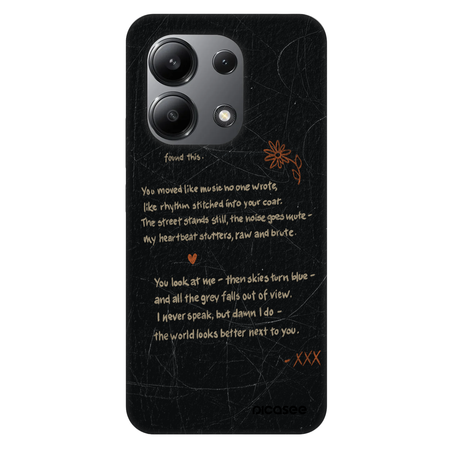 Picasee Fashion Case za Xiaomi Redmi Note 13 4G - POET