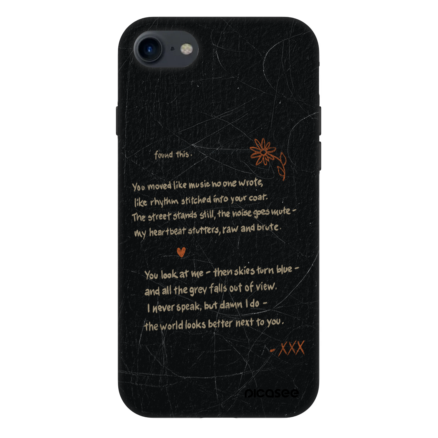Picasee Fashion Case za Apple iPhone SE 2022 - POET