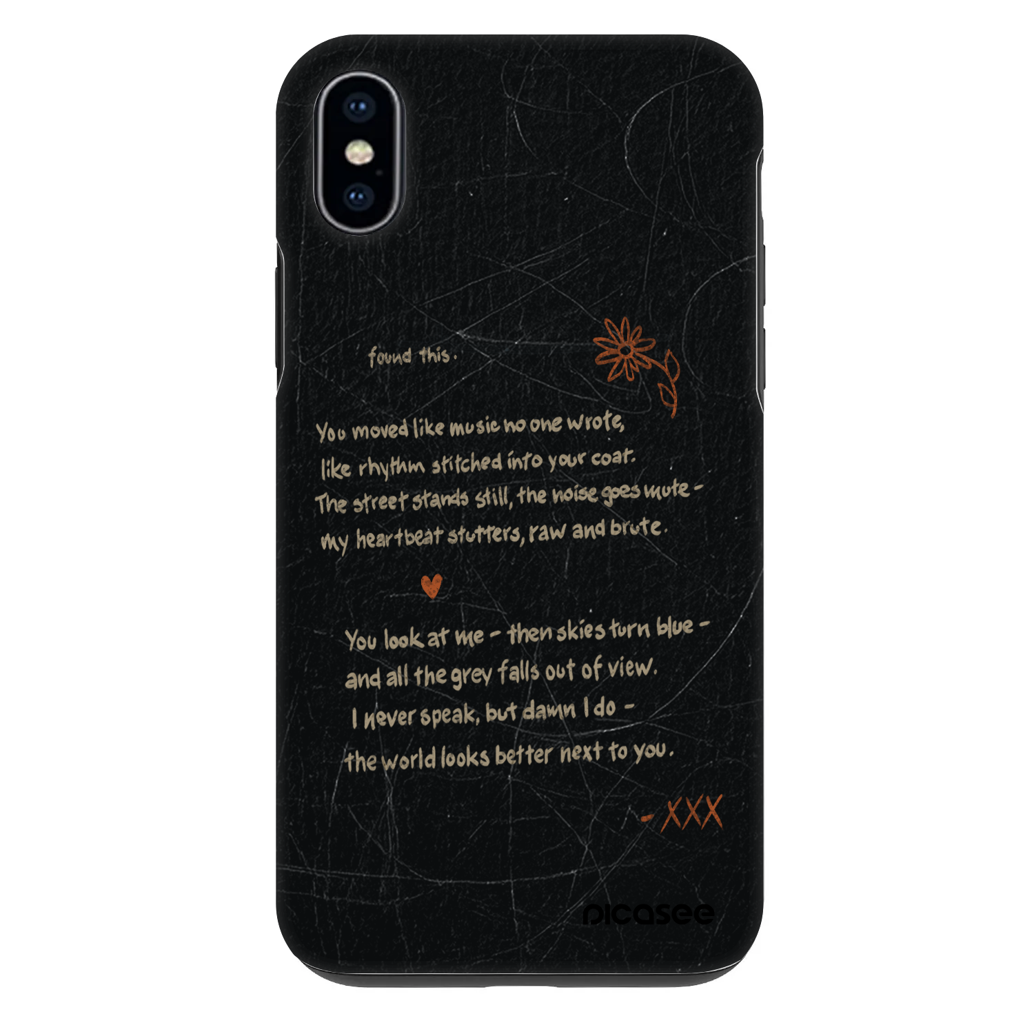 Picasee Fashion Case za Apple iPhone XS Max - POET