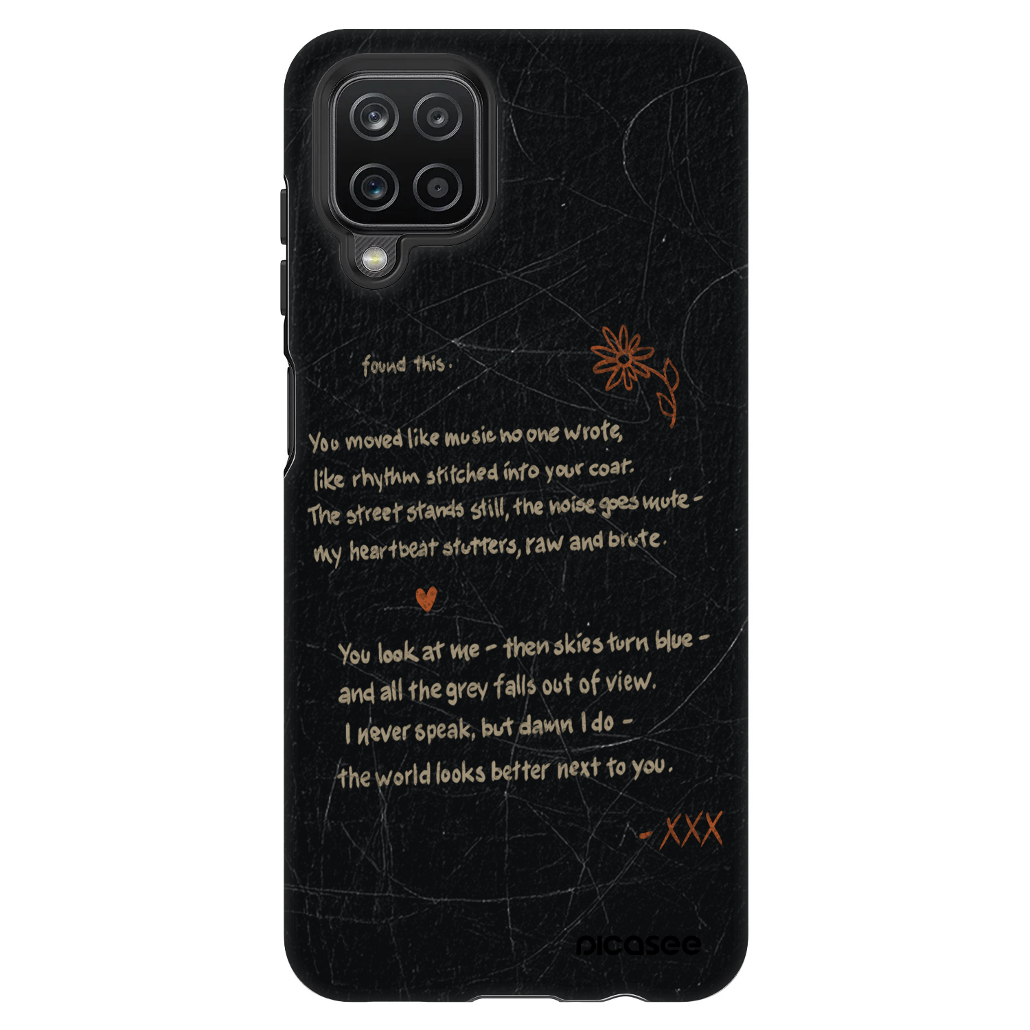 Picasee Fashion Case za Samsung Galaxy A12 A125F - POET