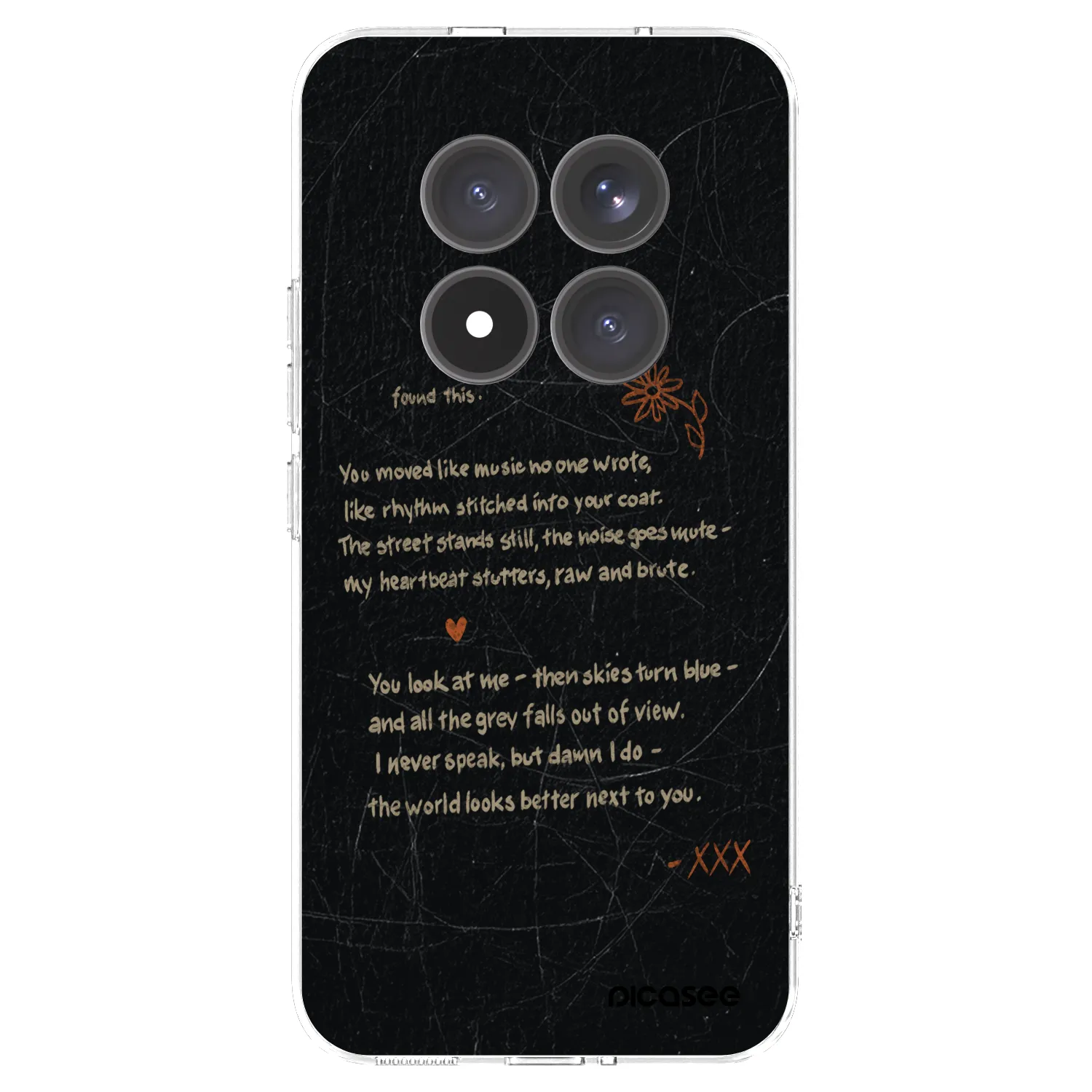 Picasee silikonska prozirna maskica za Xiaomi Redmi Note 15 Pro+ - POET