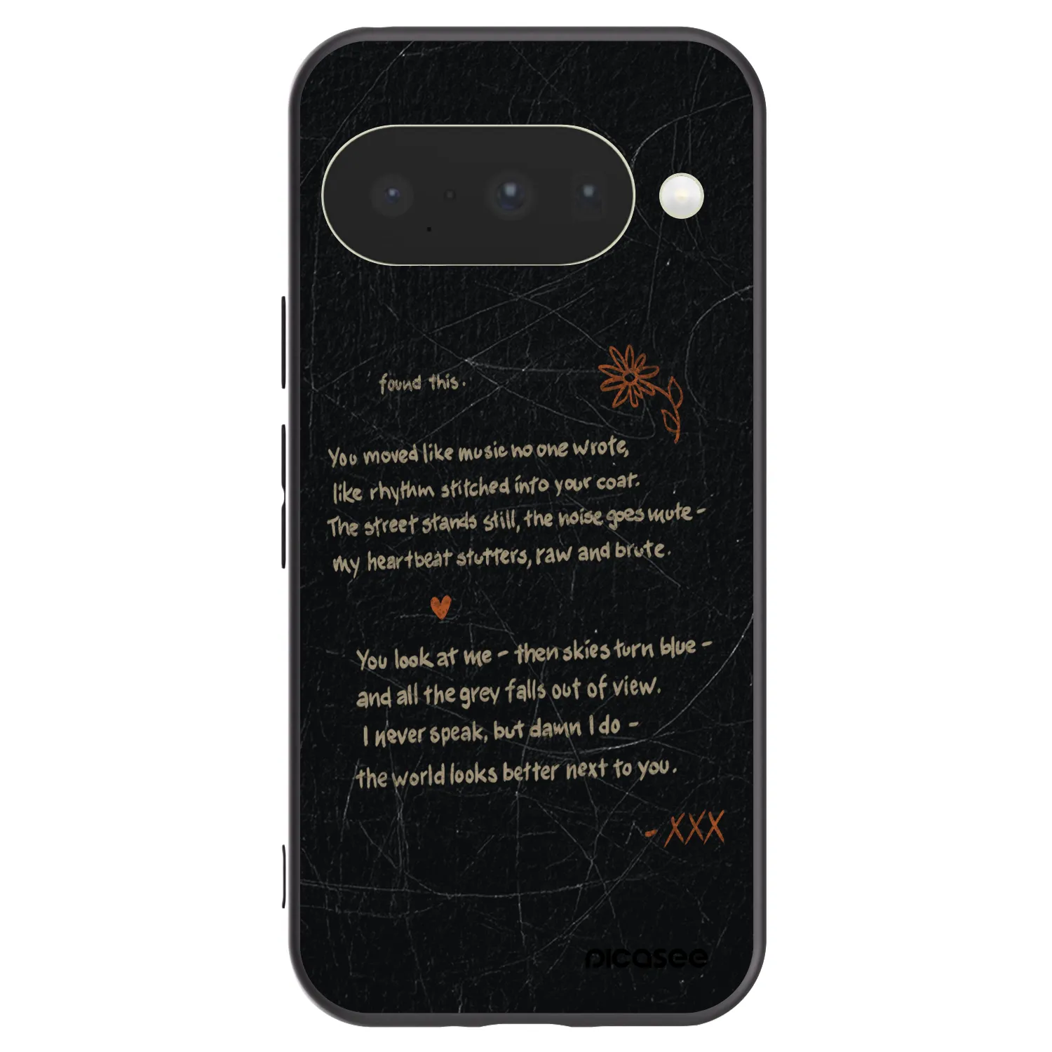 Picasee crna silikonska maskica za Google Pixel 10 - POET
