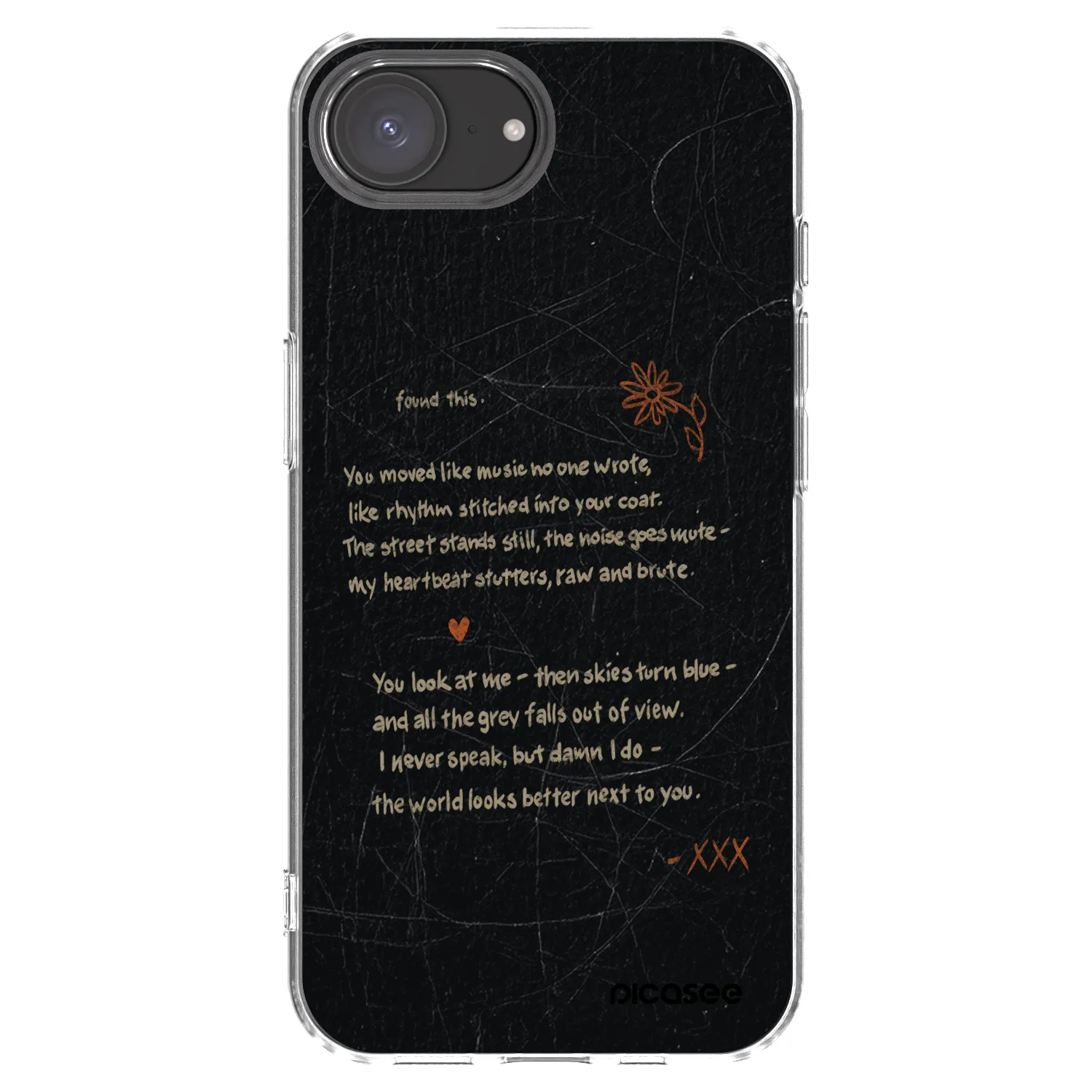 Picasee silikonska prozirna maskica za Apple iPhone 17e - POET