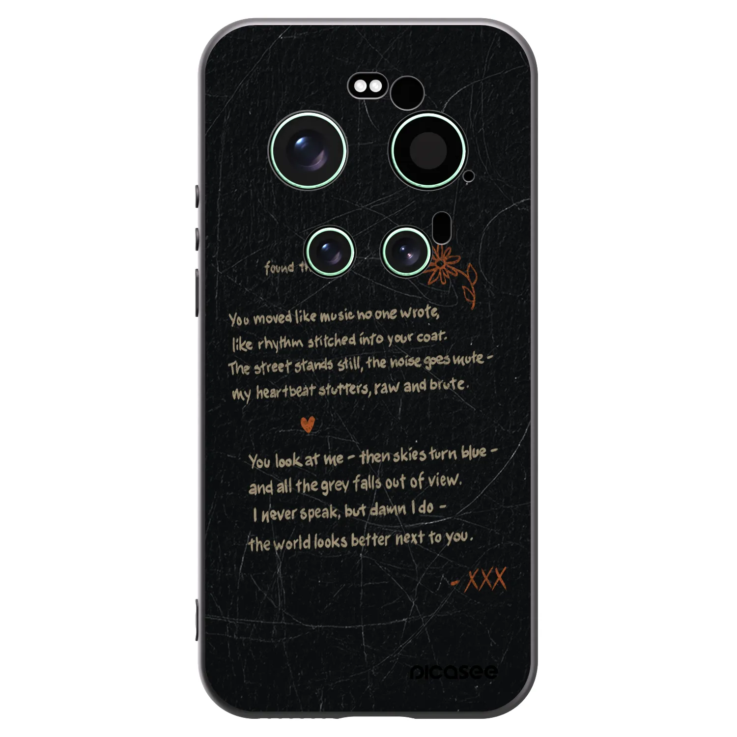 Picasee crna silikonska maskica za Xiaomi 17 Ultra - POET