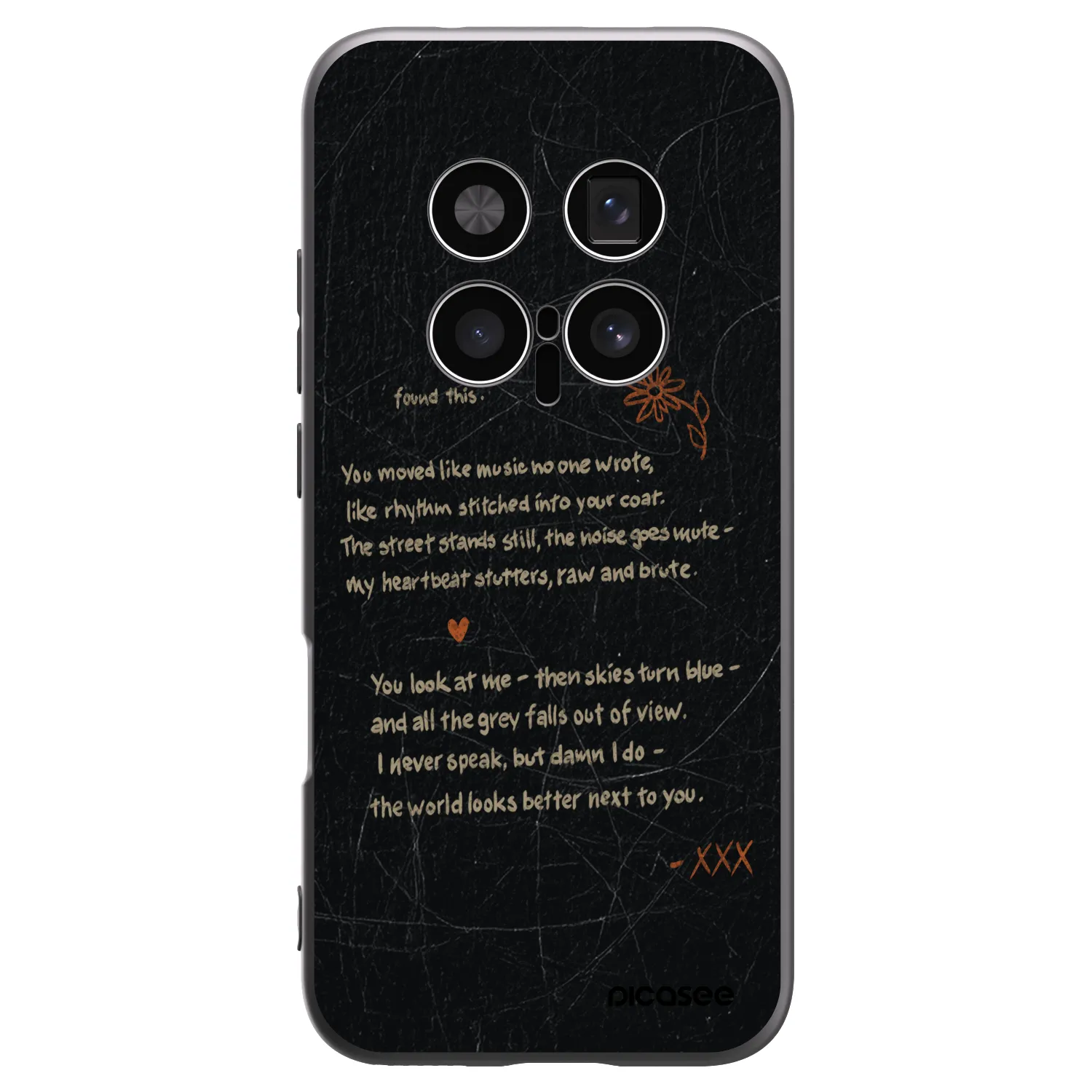 Picasee crna silikonska maskica za Honor Magic8 Pro 5G - POET
