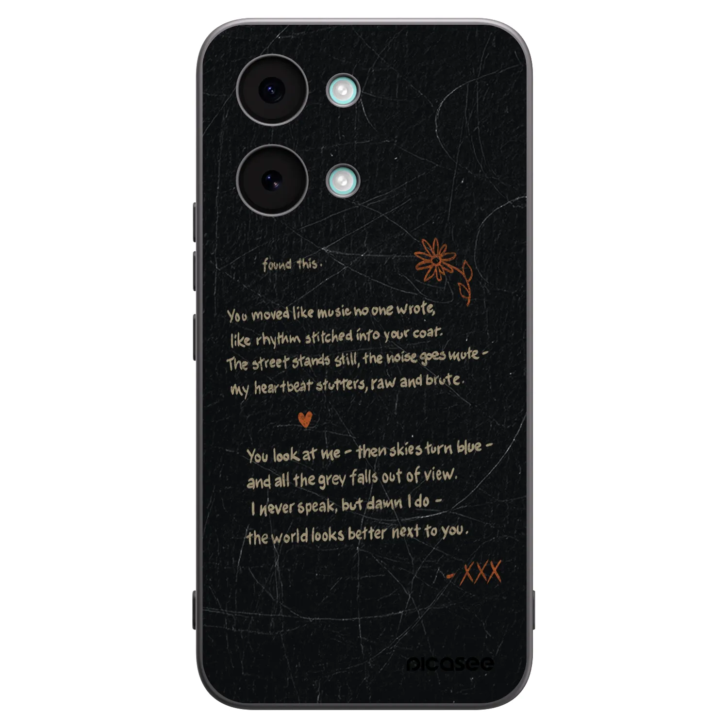 Picasee crna silikonska maskica za Xiaomi Poco X8 Pro Max - POET