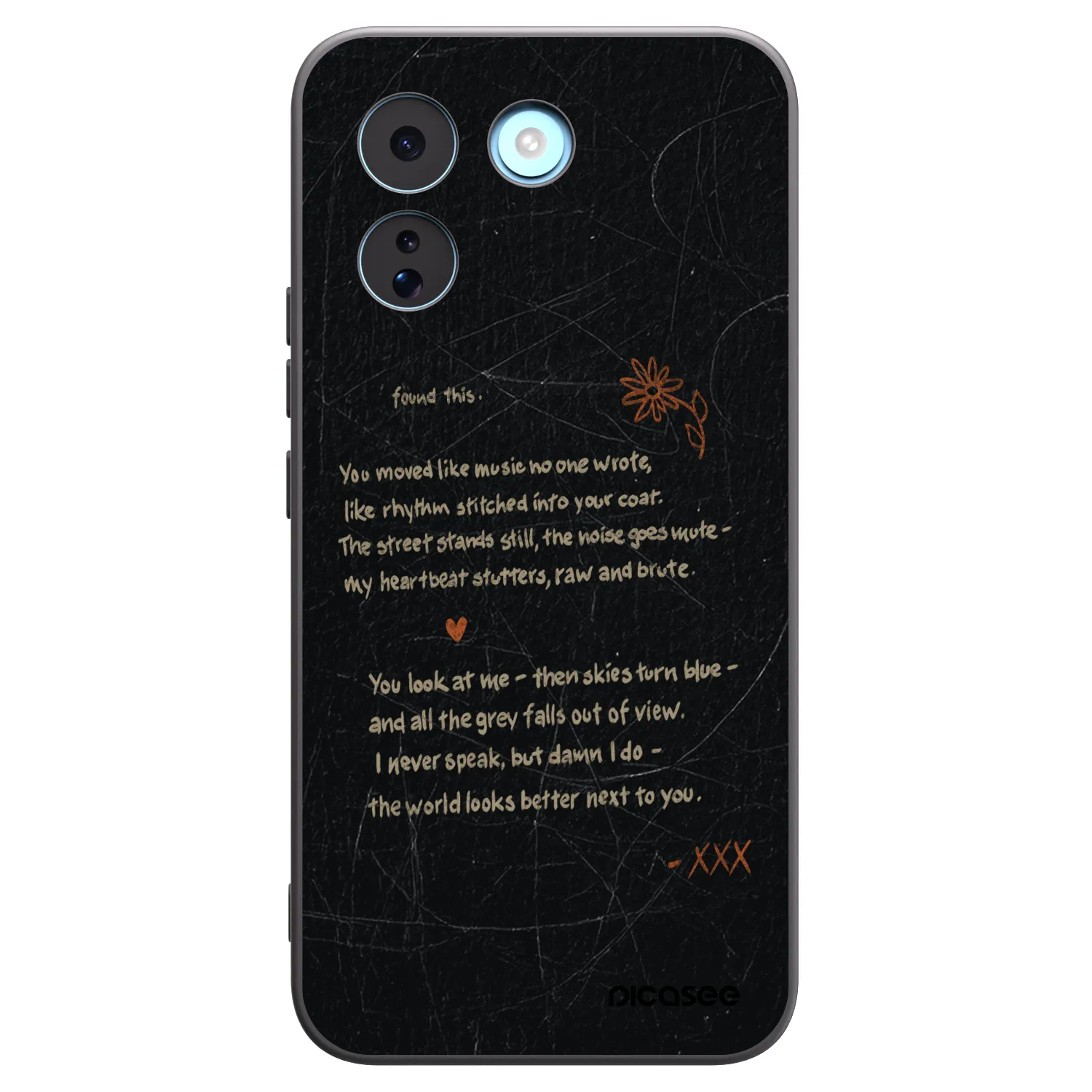 Picasee crna silikonska maskica za Xiaomi Redmi Note 17 Pro MAX 5G - POET