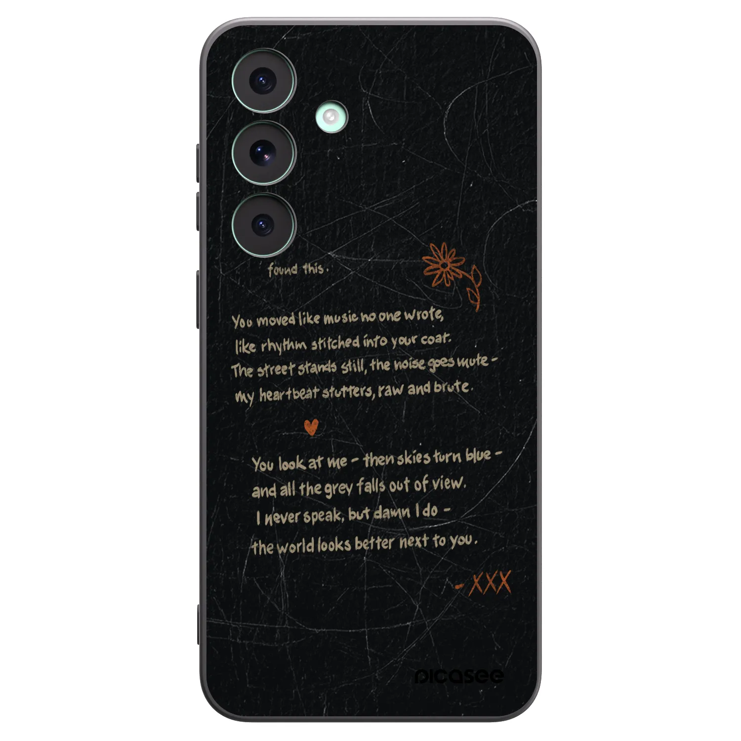 Picasee crna silikonska maskica za Samsung Galaxy S26 FE - POET