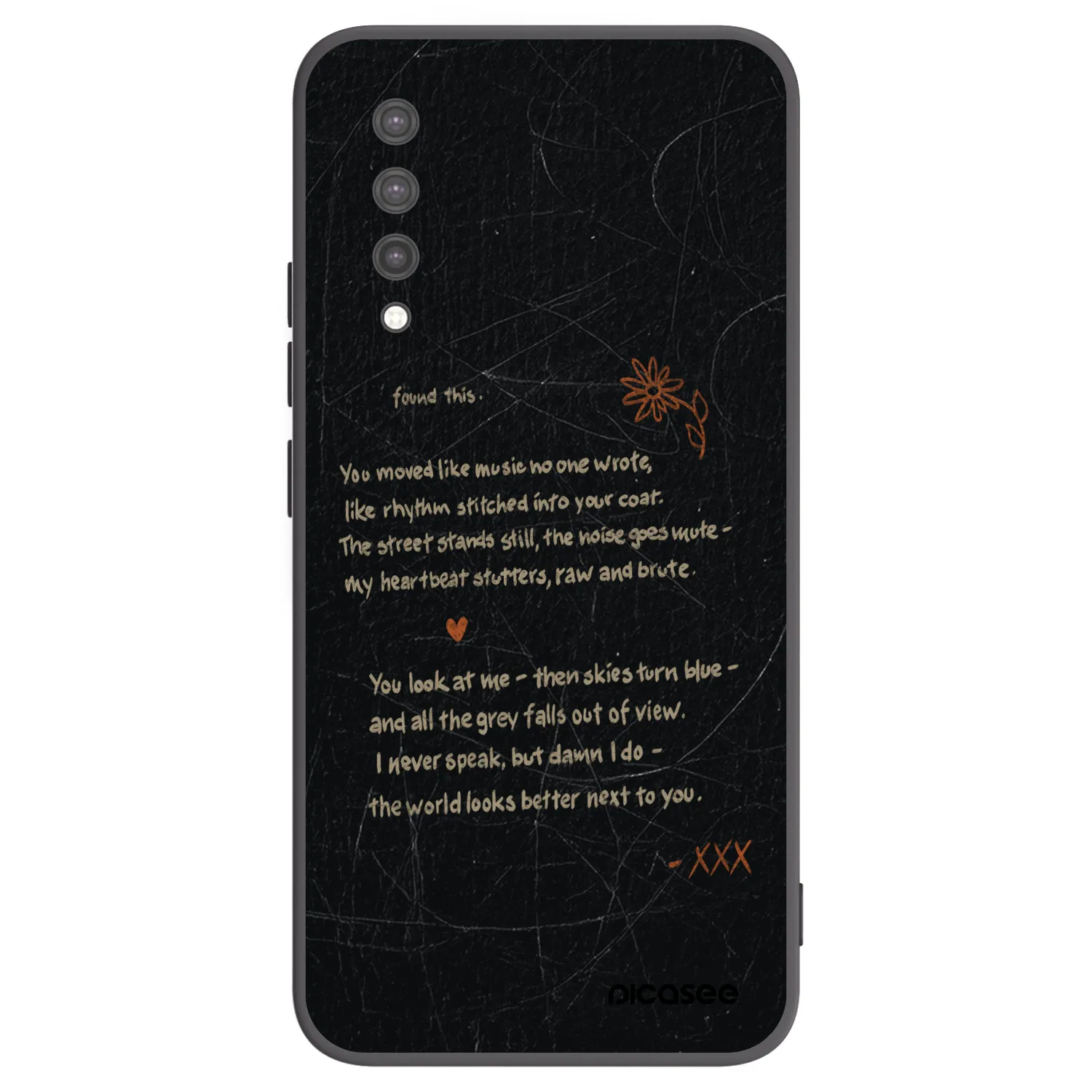 Picasee crna silikonska maskica za Xiaomi Mi 9 Lite - POET