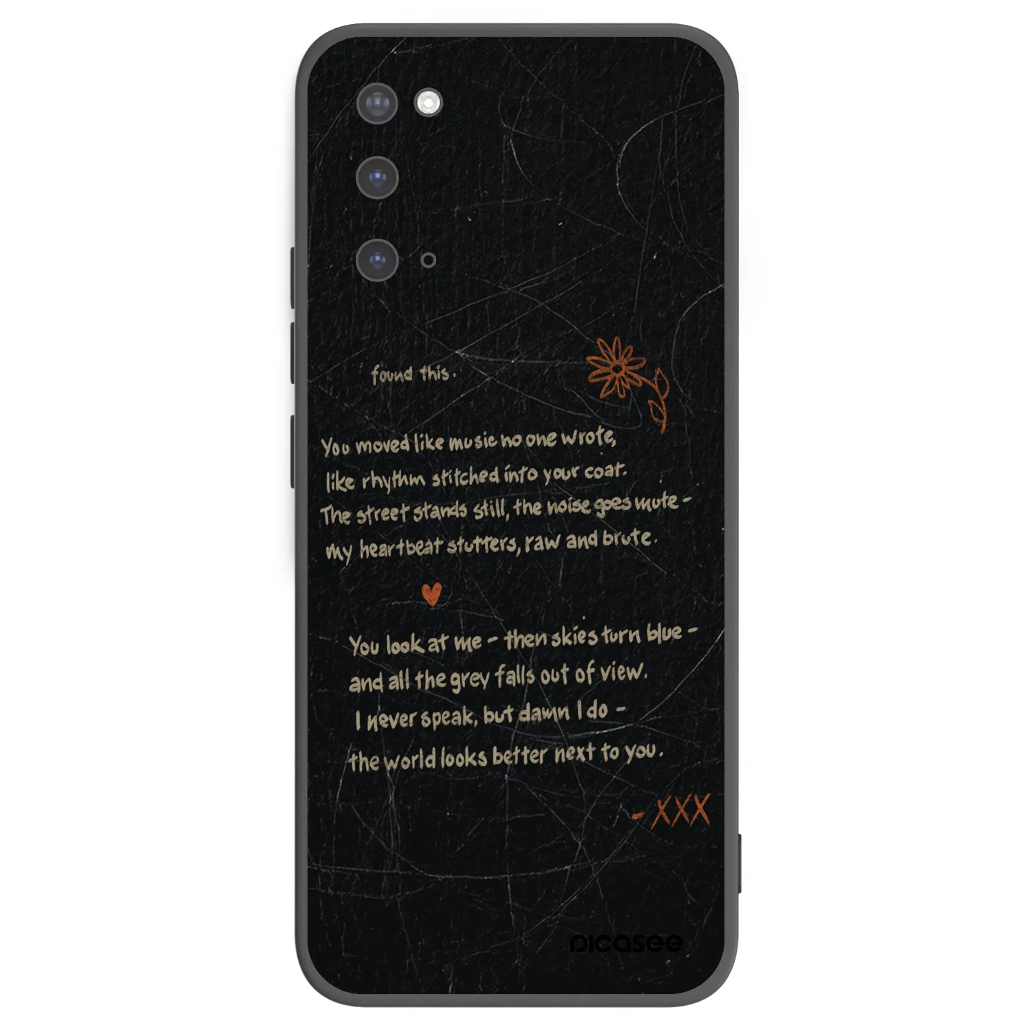 Picasee crna silikonska maskica za Samsung Galaxy S20 G980F - POET