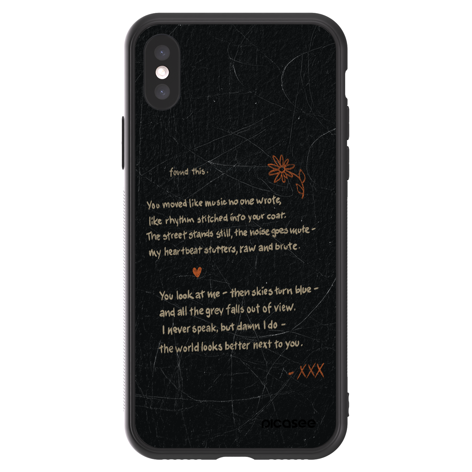Picasee ULTIMATE CASE za Apple iPhone X/XS - POET