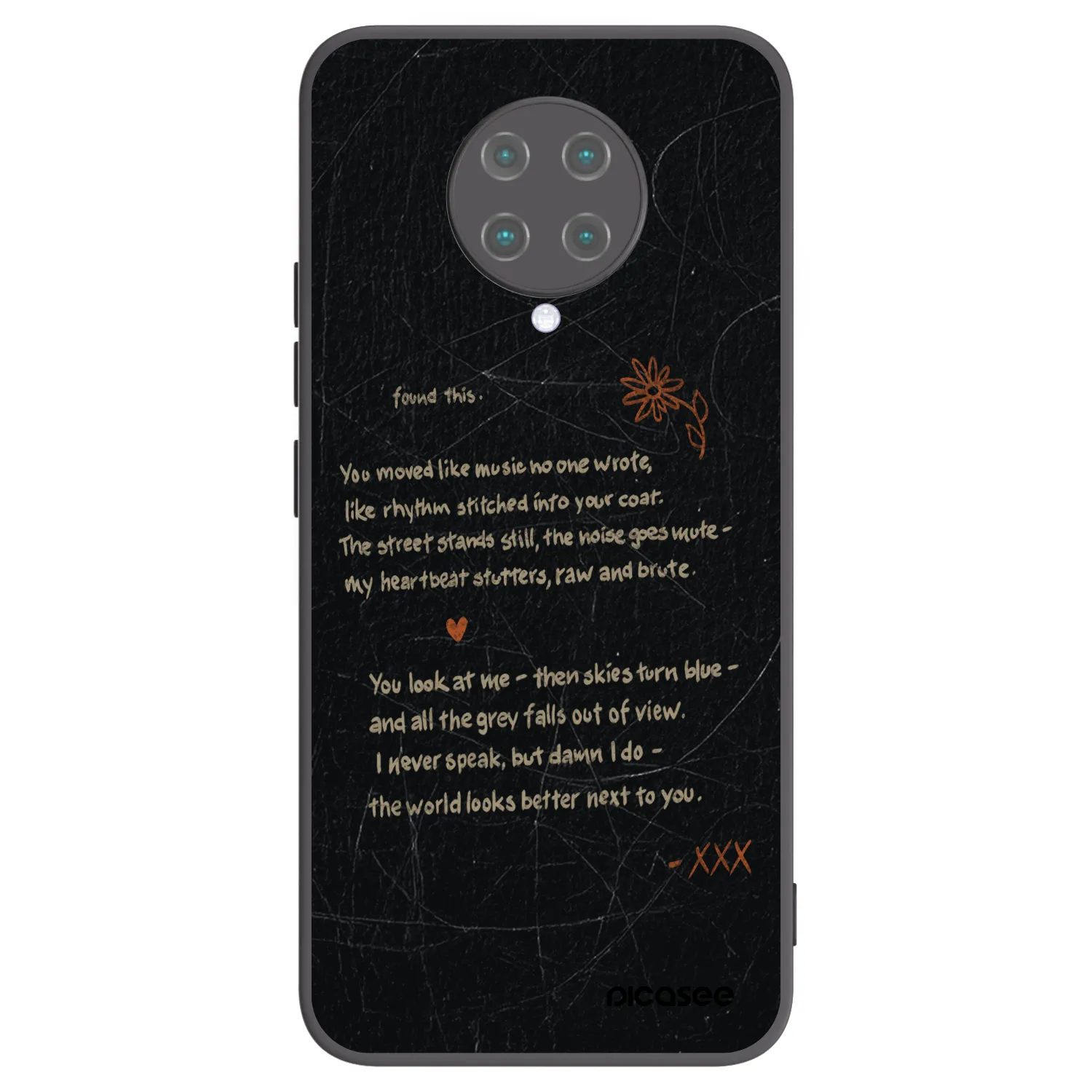 Picasee crna silikonska maskica za Xiaomi Poco F2 Pro - POET