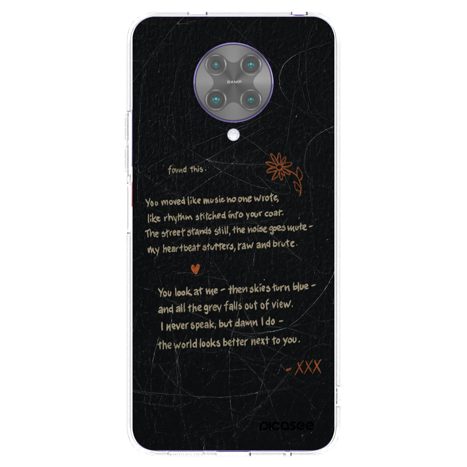 Picasee silikonska prozirna maskica za Xiaomi Poco F2 Pro - POET