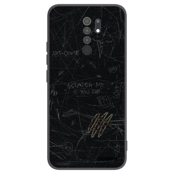 Picasee crna silikonska maskica za Xiaomi Redmi 9 - SCRATCH
