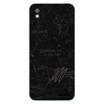 Picasee crna silikonska maskica za Xiaomi Redmi 9A - SCRATCH