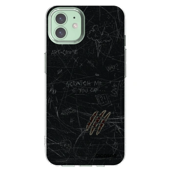 Picasee silikonska prozirna maskica za Apple iPhone 12 - SCRATCH
