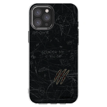Picasee silikonska prozirna maskica za Apple iPhone 12 Pro Max - SCRATCH