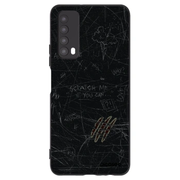 Picasee crna silikonska maskica za Huawei P Smart 2021 - SCRATCH