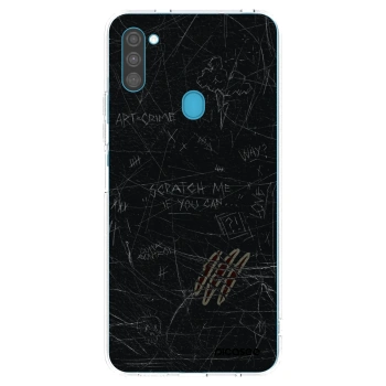 Picasee silikonska prozirna maskica za Samsung Galaxy M11 - SCRATCH