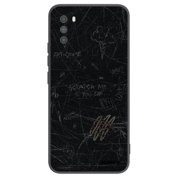 Picasee crna silikonska maskica za Xiaomi Poco M3 - SCRATCH