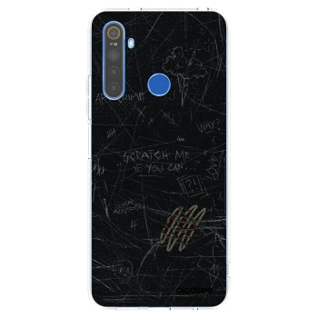 Picasee silikonska prozirna maskica za Realme 5 - SCRATCH