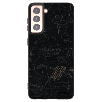 Picasee crna silikonska maskica za Samsung Galaxy S21 5G G991B - SCRATCH