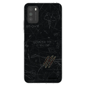 Picasee silikonska prozirna maskica za Xiaomi Poco M3 - SCRATCH