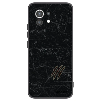 Picasee crna silikonska maskica za Xiaomi Mi 11 - SCRATCH