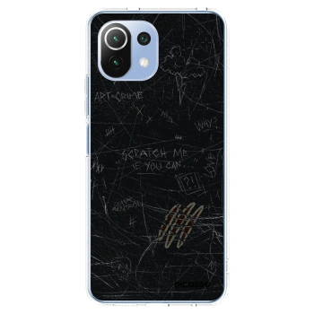 Picasee silikonska prozirna maskica za Xiaomi Mi 11 Lite - SCRATCH