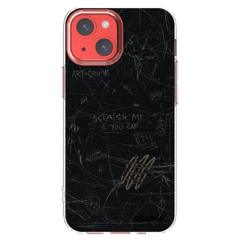 Picasee silikonska prozirna maskica za Apple iPhone 13 mini - SCRATCH
