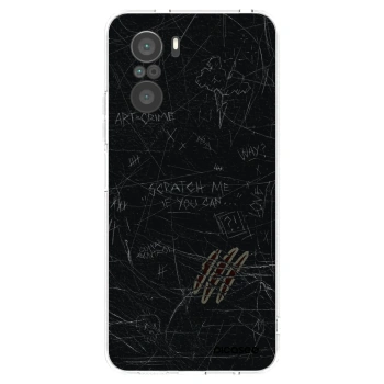 Picasee silikonska prozirna maskica za Xiaomi Poco F3 - SCRATCH