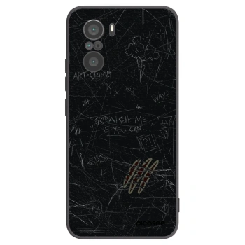 Picasee crna silikonska maskica za Xiaomi Poco F3 - SCRATCH