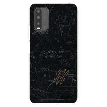 Picasee crna silikonska maskica za Xiaomi Redmi 9T - SCRATCH