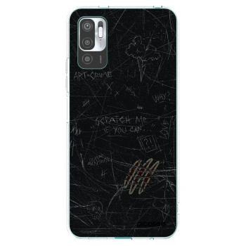 Picasee silikonska prozirna maskica za Xiaomi Redmi Note 10 5G - SCRATCH
