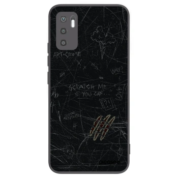 Picasee crna silikonska maskica za Xiaomi Redmi Note 10 5G - SCRATCH