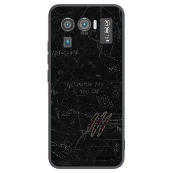 Picasee crna silikonska maskica za Xiaomi Mi 11 Ultra - SCRATCH