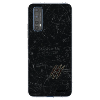 Picasee silikonska prozirna maskica za Realme 7 - SCRATCH