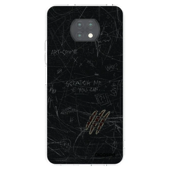 Picasee silikonska prozirna maskica za Xiaomi Redmi Note 9T - SCRATCH