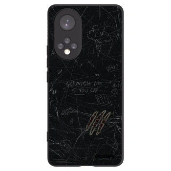 Picasee crna silikonska maskica za Honor 50 5G - SCRATCH