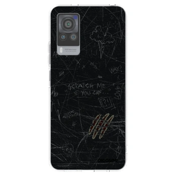 Picasee silikonska prozirna maskica za Vivo X60 Pro 5G - SCRATCH