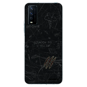 Picasee silikonska prozirna maskica za Vivo Y11s - SCRATCH