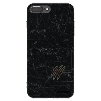 Picasee silikonska prozirna maskica za Apple iPhone 7 Plus - SCRATCH