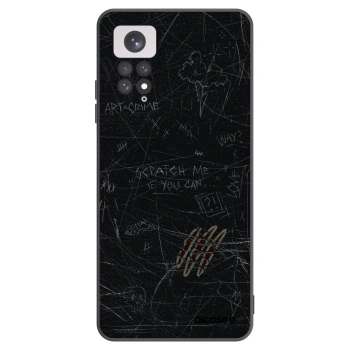 Picasee crna silikonska maskica za Xiaomi Redmi Note 11 - SCRATCH