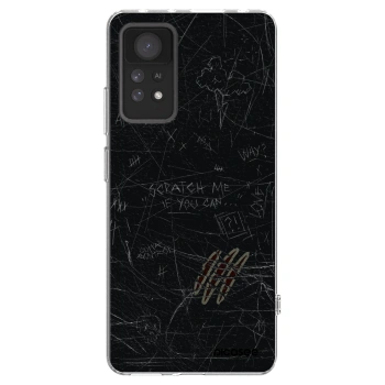 Picasee silikonska prozirna maskica za Xiaomi Redmi Note 11 Pro - SCRATCH